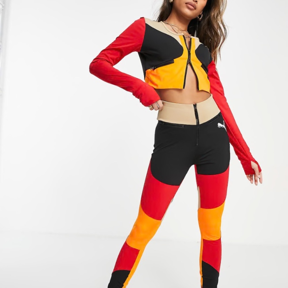 Puma & Ambrose leggings and jacket size XL